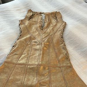 Gold and beautiful, form fitting